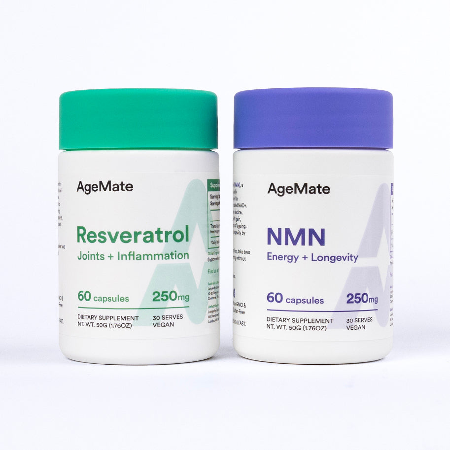 NMN & Resveratrol Bundle (1-Pack Capsules)