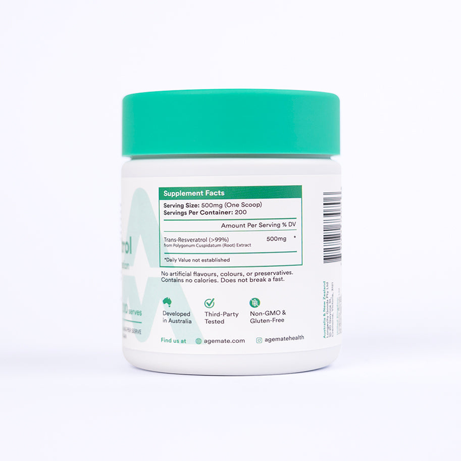 100g Pure Resveratrol Powder for DNA Repair